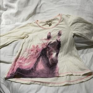 Hatley 3t hoarse long sleeve t worn once